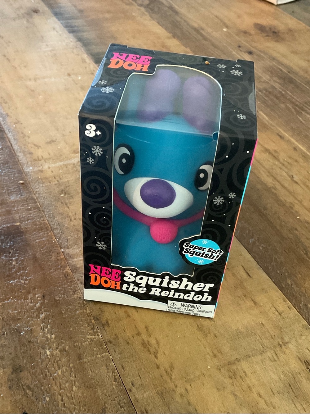 Nee Doh Blue Squisher the Reindoh